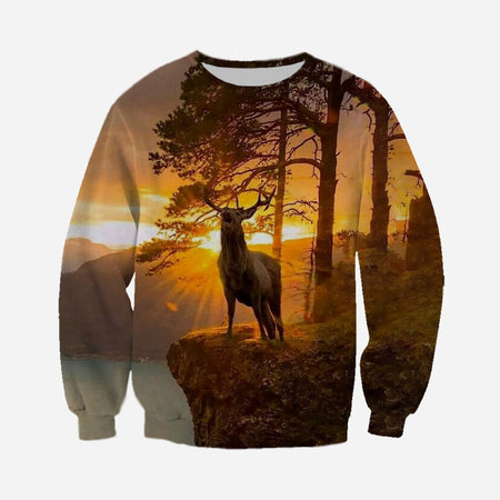 3D printed Deer T-shirt Hoodie DT250705