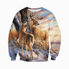 3D All Over Printed Deer Shirts And Shorts DT301001