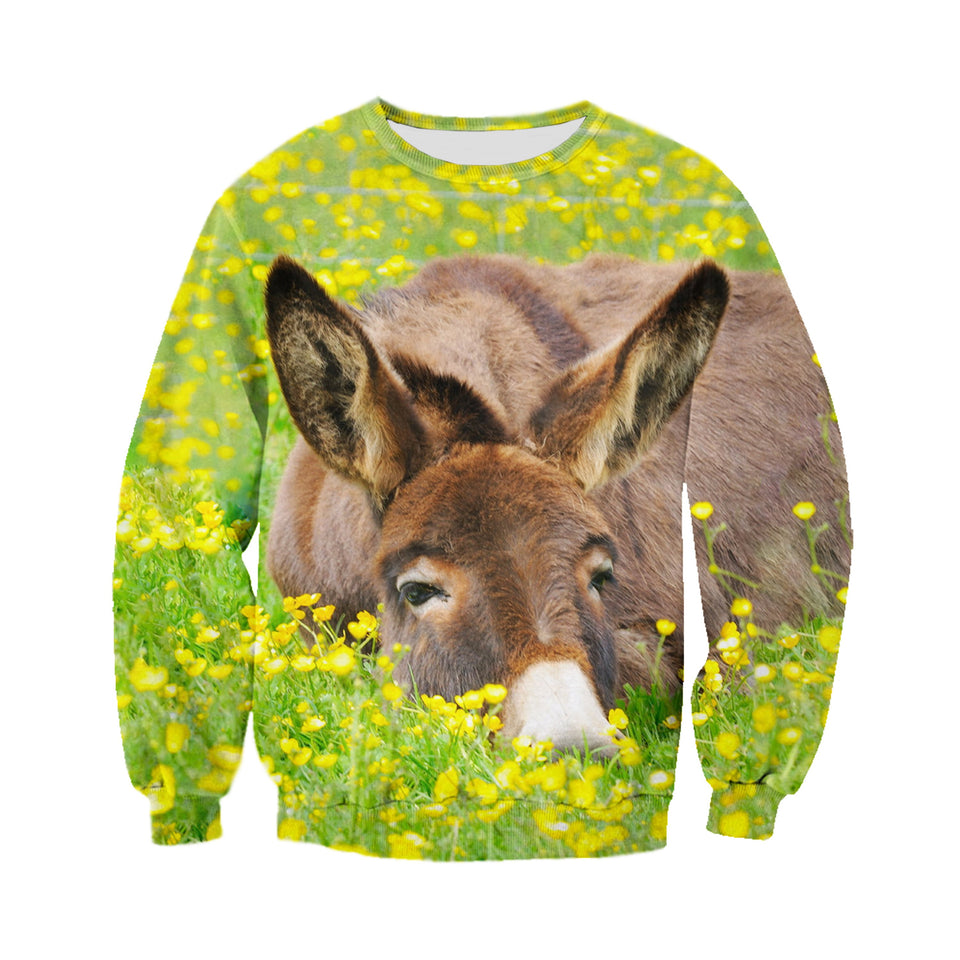 3D printed Donkey T-shirt Hoodie DT030707