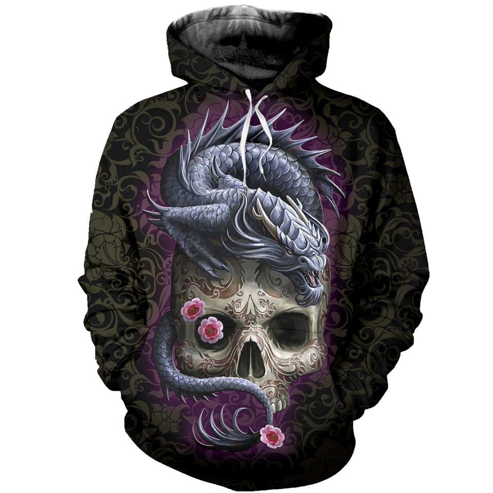 3D Printed Dragon T Shirt Long sleeve Hoodie DT190507