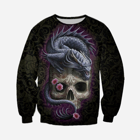 3D Printed Dragon T Shirt Long sleeve Hoodie DT190507