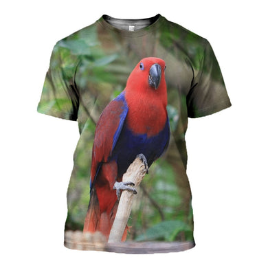 3D printed Eclectus Roratus T-shirt Hoodie DT010803