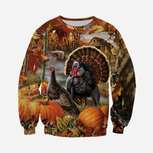 3D printed Turkey T-shirt Hoodie DT250704