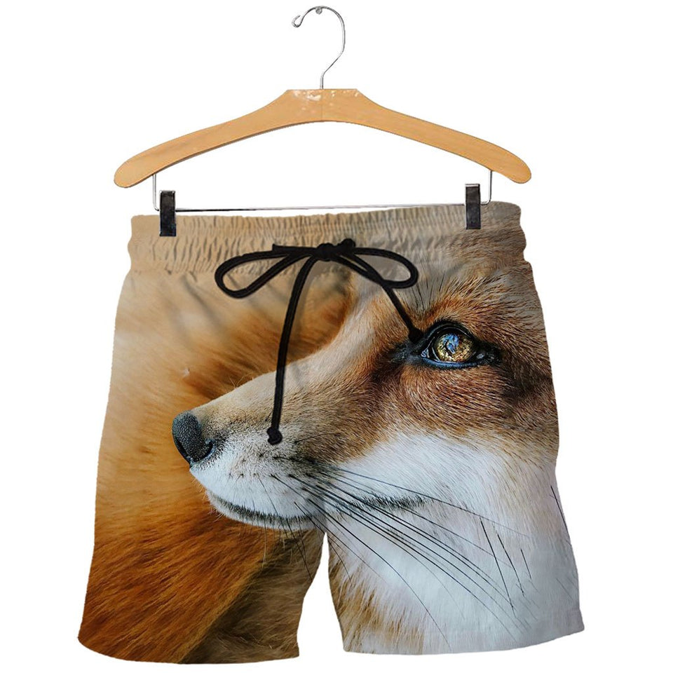 3D All Over Printed Fox Shirts And Shorts DT301017
