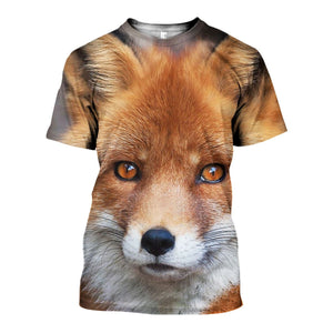 3D All Over Printed Fox Shirts And Shorts DT301020