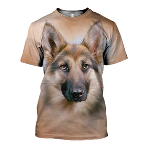 3D Printed German Shepherd Hoodie T-shirt DT050508