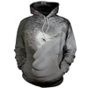 3D Printed Grey Parrot T Shirt Long sleeve Hoodie DT060612