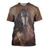 3D Printed Horse T shirt Hoodie DT110506