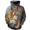 3D Printed Horse T-shirt Hoodie DT100505