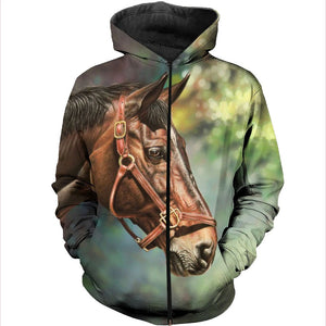 3D All Over Printed Horse Shirts And Shorts DT011106