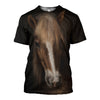 3D Printed Horse T Shirt Long sleeve Hoodie DT060611