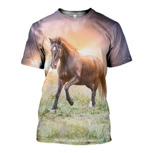 3D printed Horse Tops T-shirt Hoodie DT290605
