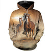 3D printed Horses Tops T-shirt Hoodie DT290606
