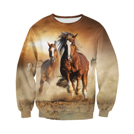3D printed Horses Tops T-shirt Hoodie DT290606