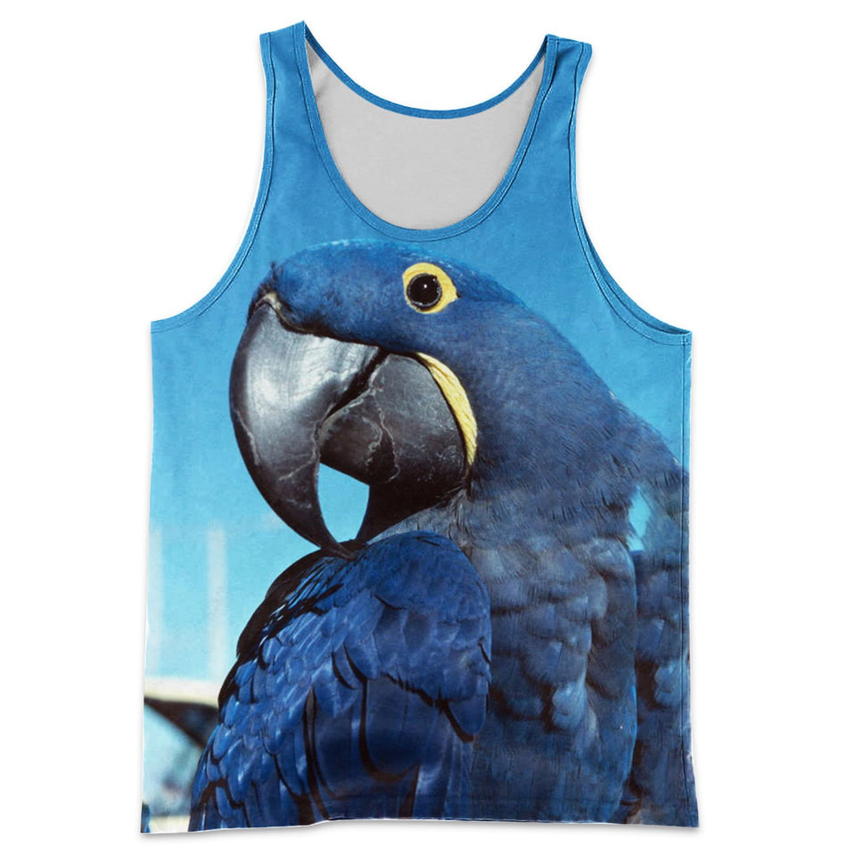 3D All Over Printed Hyacinth Macaw Shirts And Shorts DT301015