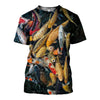 3D Printed Koi T Shirt Long sleeve Hoodie DT280603