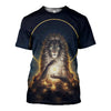 3D Printed Lion T shirt Hoodie DT100509