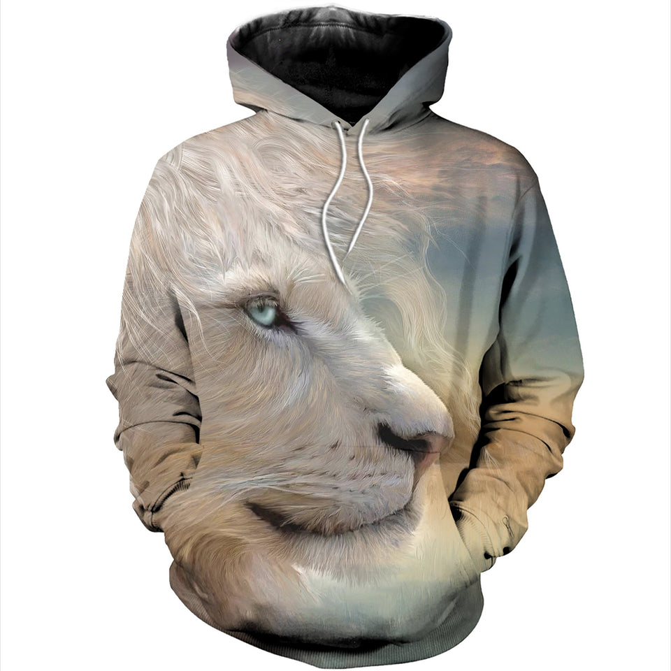 3D Printed Lion T Shirt Long sleeve Hoodie DT060615