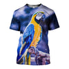 3D printed Macaw T-shirt Hoodie DT220702