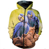 3D printed Macaws T-shirt Hoodie DT180701