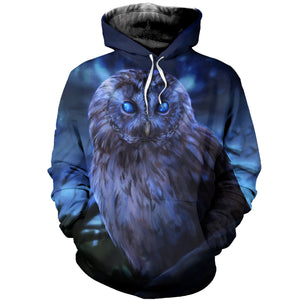3D Printed Owl T shirt Hoodie DT110511