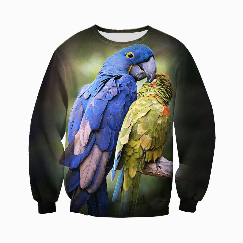 3D All Over Printed Parrot Shirts And Shorts DT301014