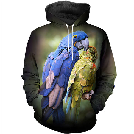 3D All Over Printed Parrot Shirts And Shorts DT301014