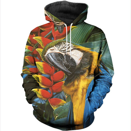 3D All Over Printed Parrot Shirts And Shorts DT301016