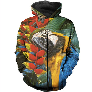 3D All Over Printed Parrot Shirts And Shorts DT301016
