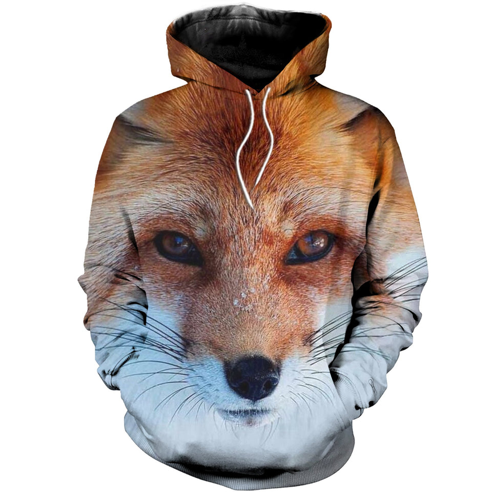 3D printed Red Fox T-shirt Hoodie DT040703