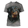 3D Printed Rottweiler Hoodie T-shirt DT050507