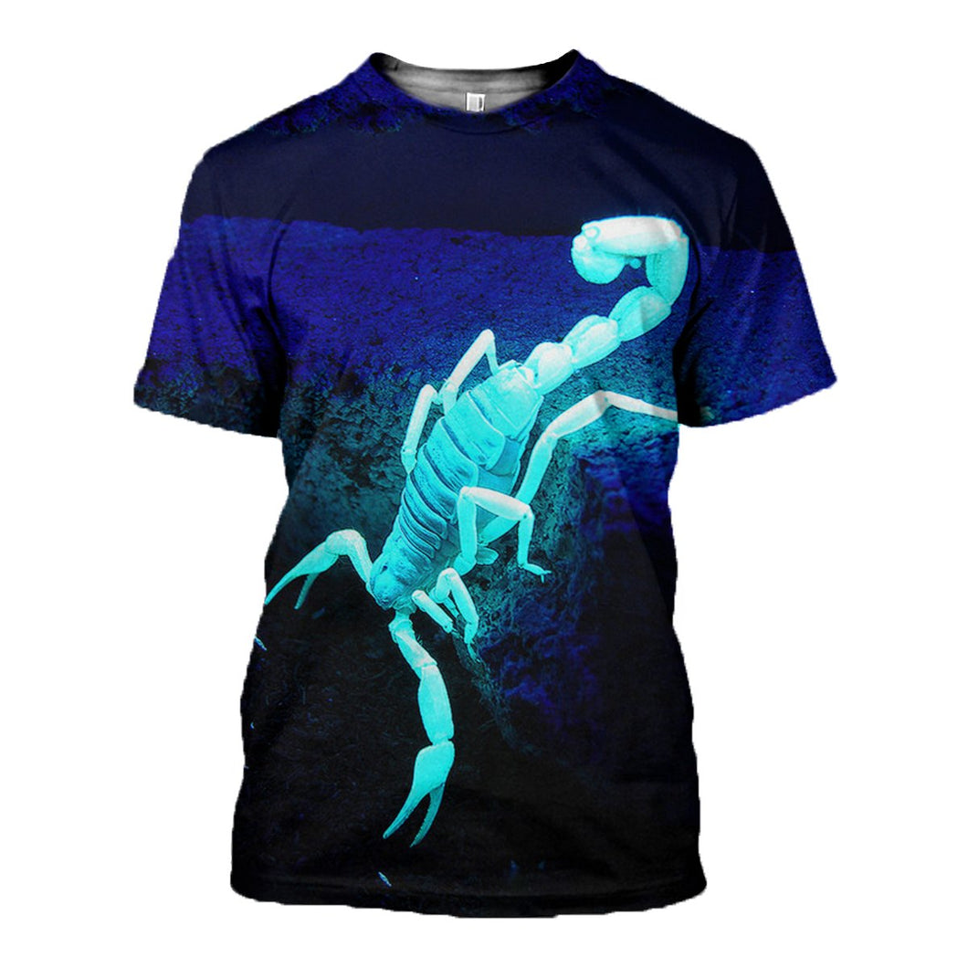 3D Printed Scorpio T Shirt Long sleeve Hoodie DT140601