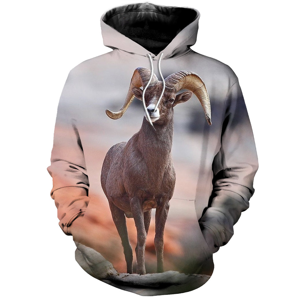 3D Printed Sheep T Shirt Long sleeve Hoodie DT240509