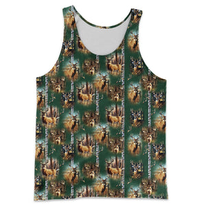 3D All Over Printed Deer Camo Shirts And Shorts DT051103