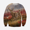 3D printed Whitetail Deer T-shirt Hoodie DT250702