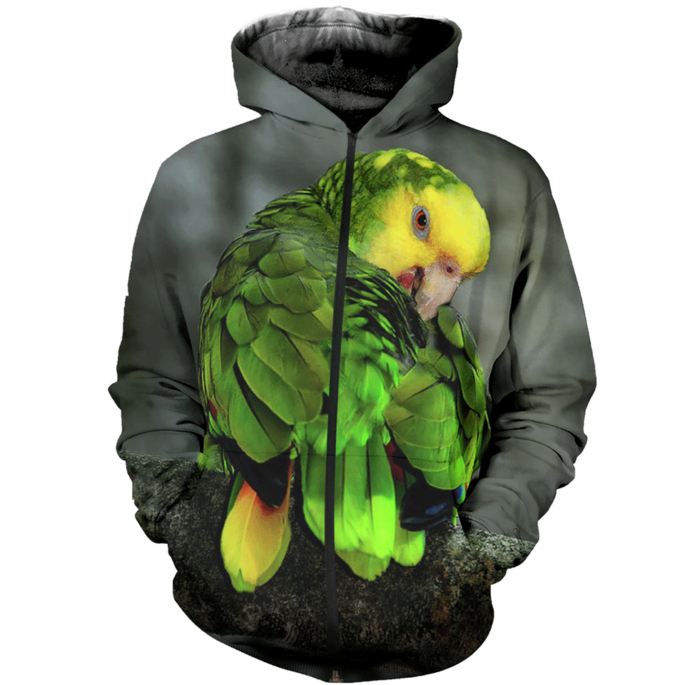 3D Printed Yellow-Headed Amazon Tops DT121024