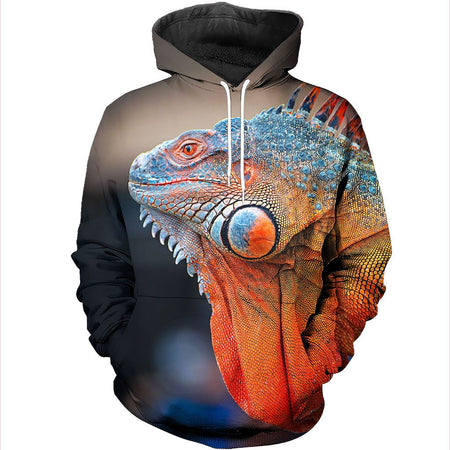 3D All Over Printed Iguana Shirts And Shorts DT011101