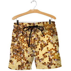 3D All Over Printed Bees Shirts And Shorts DT121205
