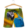 3D All Over Printed Blue and Yellow Macaw Shirts And Shorts DT231102
