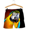 3D All Over Printed Blue and Yellow Macaw Shirts And Shorts DT231106