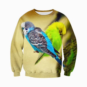 3D All Over Printed Budgerigar Shirts And Shorts DT08081902