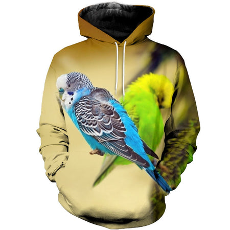 3D All Over Printed Budgerigar Shirts And Shorts DT08081902