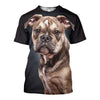 3D All Over Printed Bulldog Shirts And Shorts DT12091901