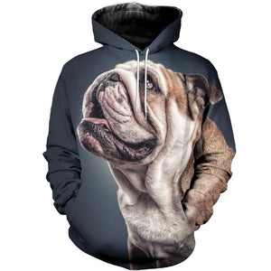 3D All Over Printed Bulldog Shirts And Shorts DT12091906