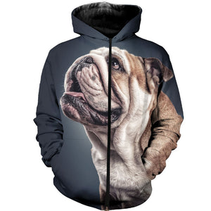 3D All Over Printed Bulldog Shirts And Shorts DT12091906
