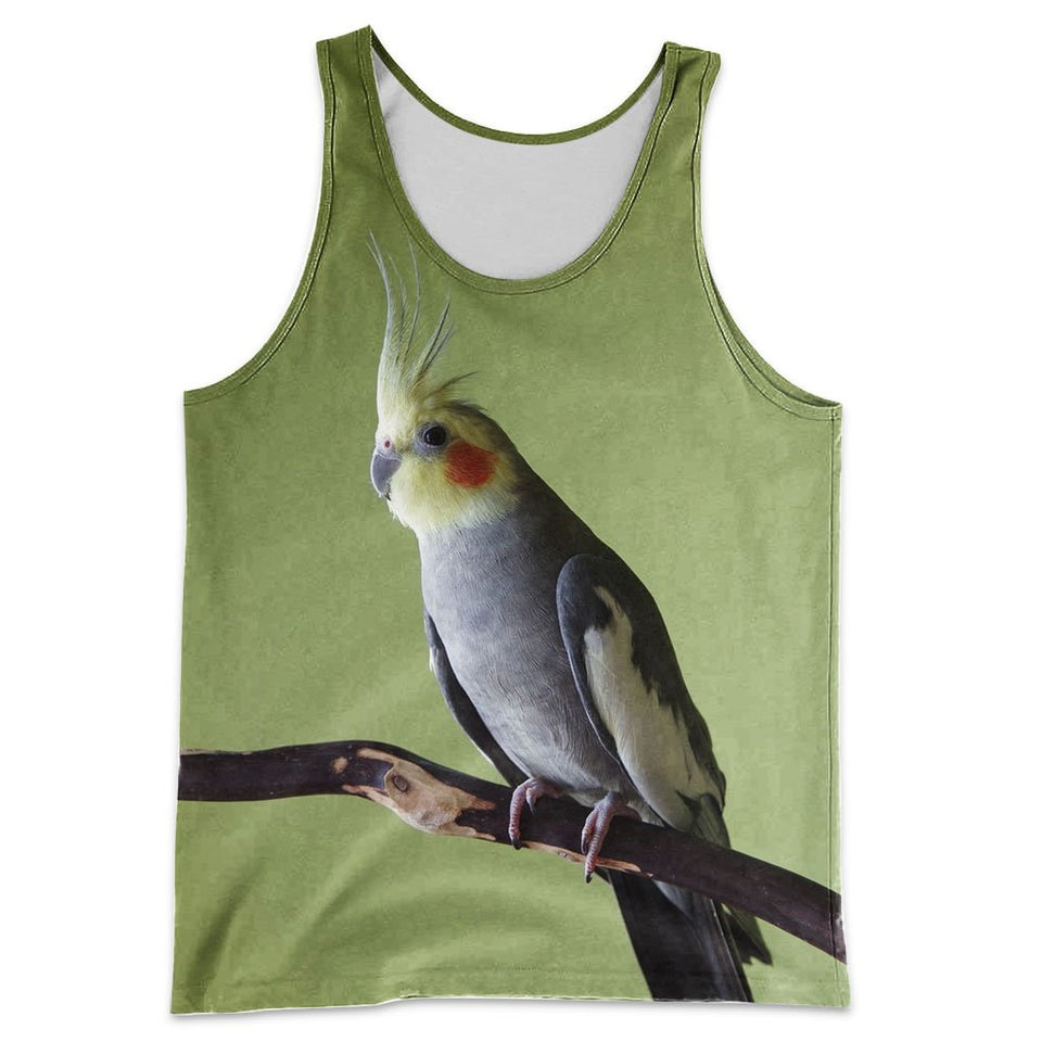 3D All Over Printed Cockatiel Shirts And Shorts DT16071903