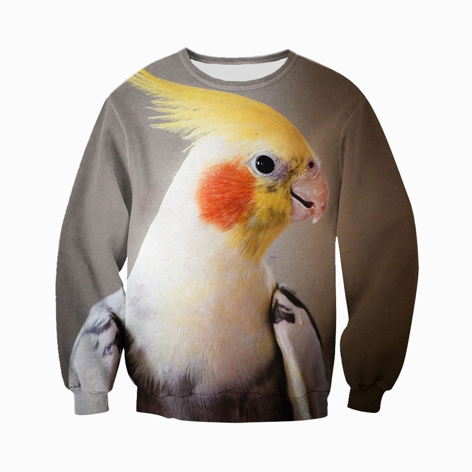 3D All Over Printed Cockatiel Shirts And Shorts DT27051904