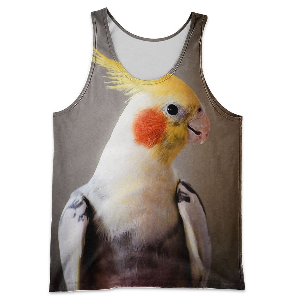 3D All Over Printed Cockatiel Shirts And Shorts DT27051904