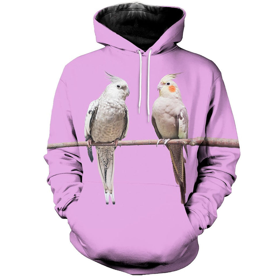 3D All Over Printed Cockatiel Shirts And Shorts DT29051904