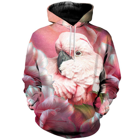 3D All Over Printed Cockatoo Shirts And Shorts DT131201